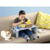 Пластмасова помощна масичка 59,5x30,3xh21,1см антрацит HOME-(6122-A) - Horecano