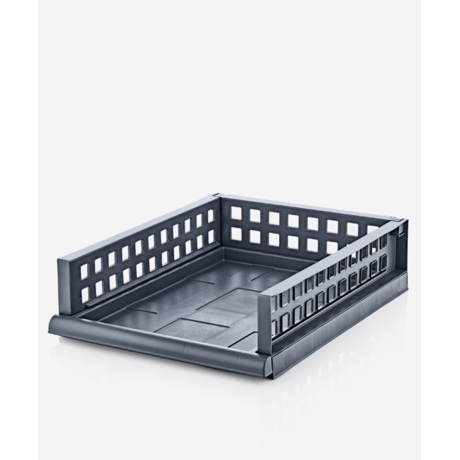 Пластмасов органайзер midi 34x45xh11,5см антрацит HOME-(TRN-200-02) - Horecano