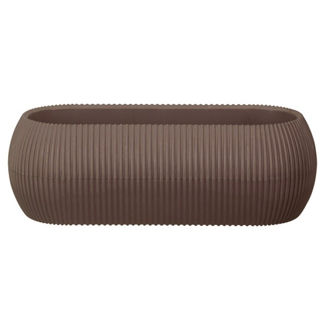 Пластмасова кашпа за кактус, №2, 22,7x11,8xh9,1см, 1,3л, terra (G-372-T) - Horecano