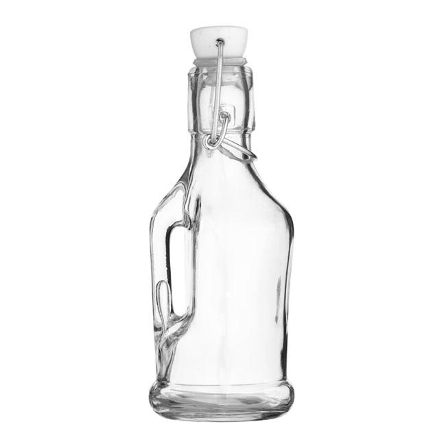 Стъклена бутилка с дръжка 210мл  WB-12254 - Horecano