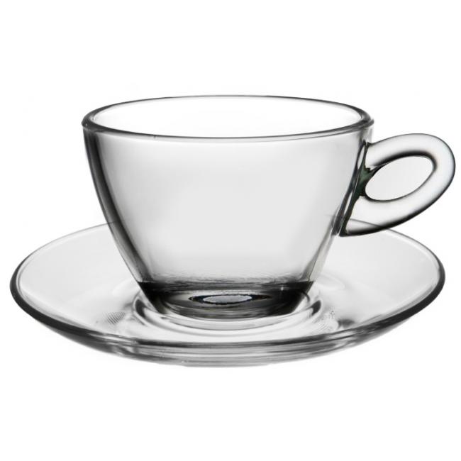 Стъклена чаша за топли напитки Mocca Cappuccino 300мл 2бр. VM-1182000 - Vitrum 