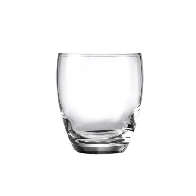 Стъклена чаша за вода / безалкохолни напитки  ниска   330мл   
