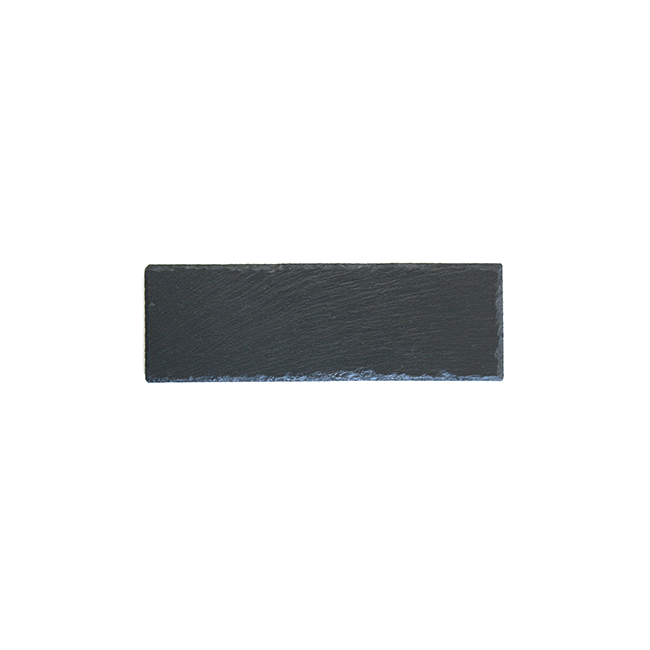 Каменна плоча за сервиране правоъгълна 30x10xh0,5см  (SL-PL-RE-3010) - Horecano