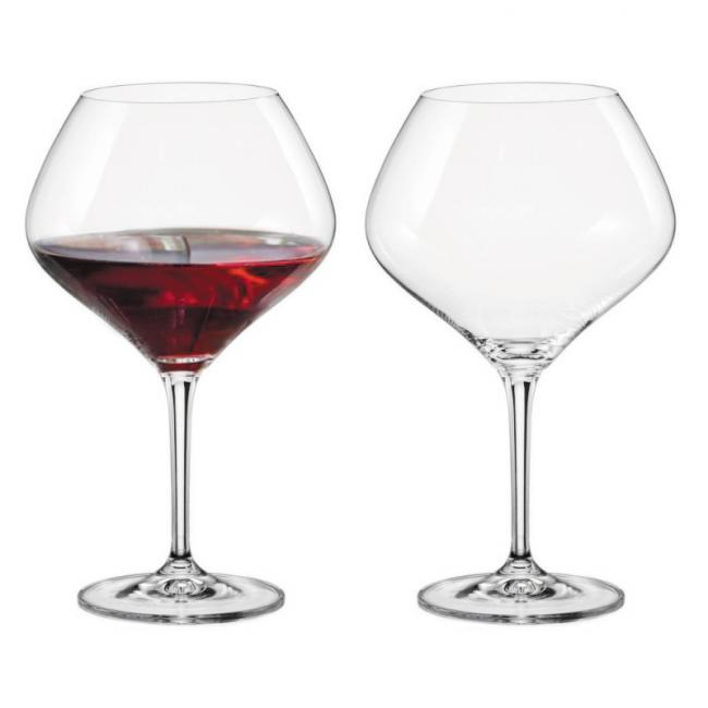Стъклена чаша за червено вино 470мл AMAROSO (40651) (CX6) - Crystalex
