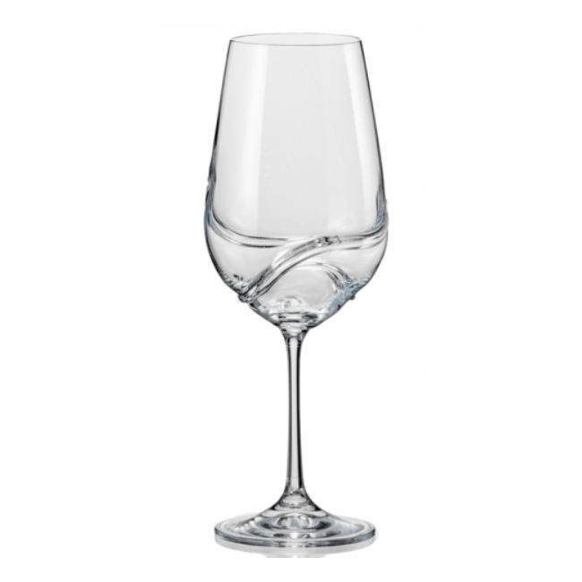 Стъклена чаша за червено вино 350мл  TURBULENCE (40774)  (CX47) - Crystalex