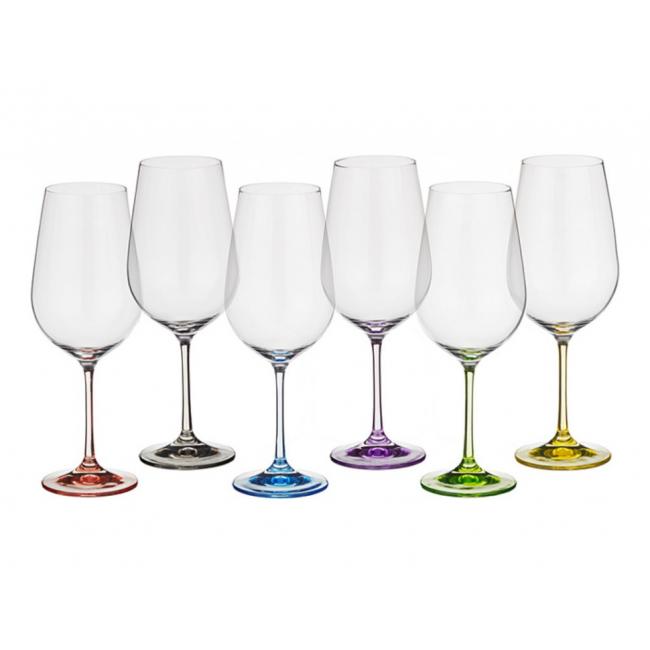 Стъклена чаша за червено вино 350мл RAINBOW(40729) (CX112) - Crystalex