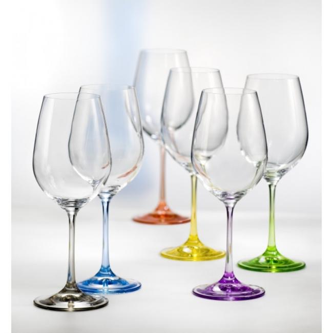 Стъклена чаша за червено вино 350мл RAINBOW(40729) (CX112) - Crystalex