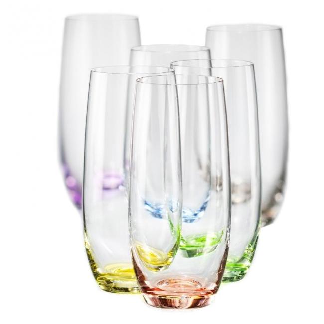 Стъклена чаша за безалкохолни напитки 350мл  RAINBOW(25180)  - Crystalex