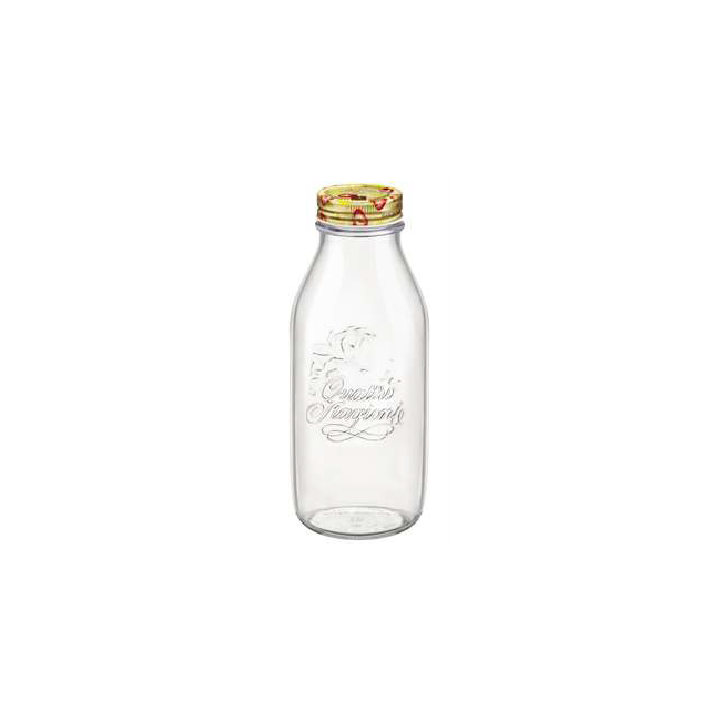 Стъклена бутилка с капаче 1л  QUATRO STAGIONI (3.65600) - Bormioli Rocco