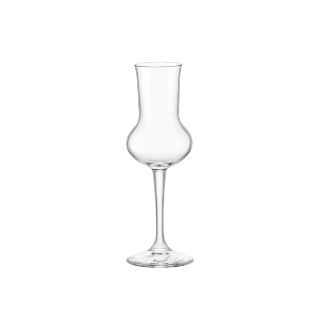 Стъклена чаша за алкохол / аператив на столче GRAPPA 81мл RESTAURANT-(1.66181) - Bormioli Rocco 
