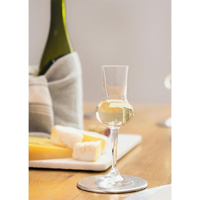 Стъклена чаша за алкохол / аператив на столче GRAPPA 81мл RESTAURANT-(1.66181) - Bormioli Rocco 