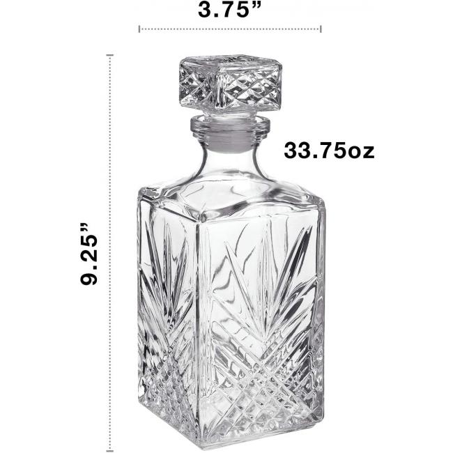 Стъклен комплект за уиски 7 елемента SELECTA-(2.26041) - Bormioli Rocco