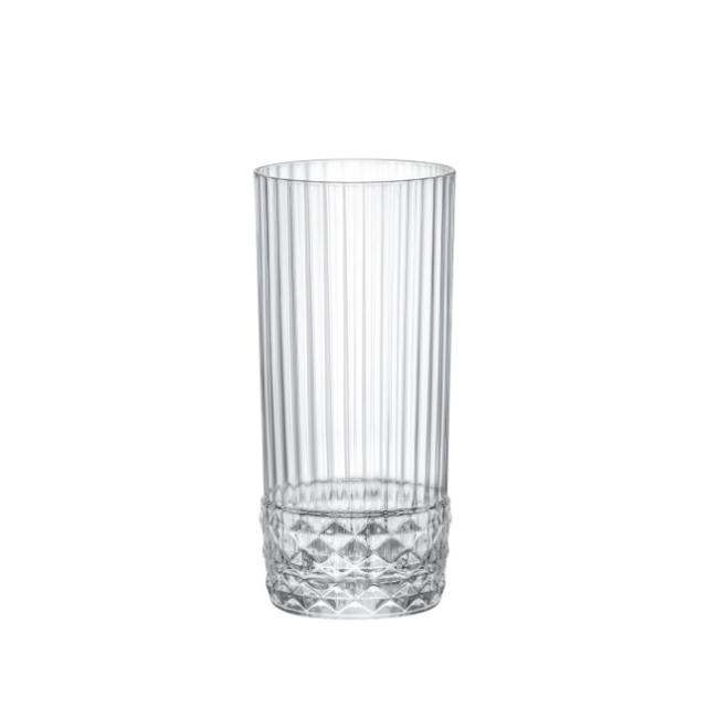Стъклена висока чаша за коктейли / вода 