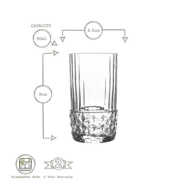 Стъклена чаша за алкохол / аператив 
