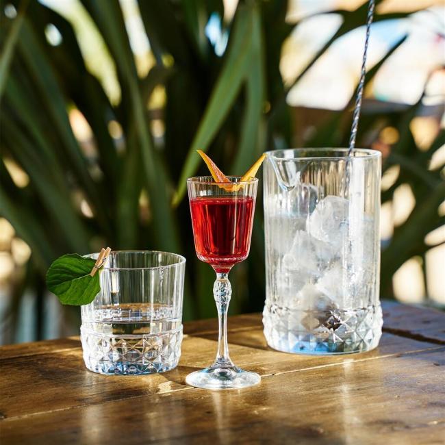 Стъклена смесителна чаша за коктейли / напитки 