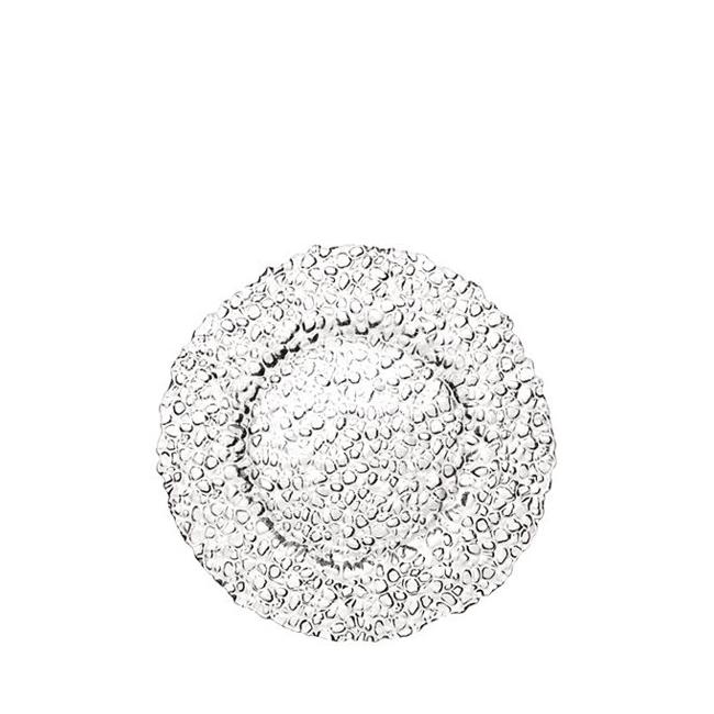 Стъклена чиния ф28см GOCCE-(09212/01) (RM 269) - Luigi Bormioli 