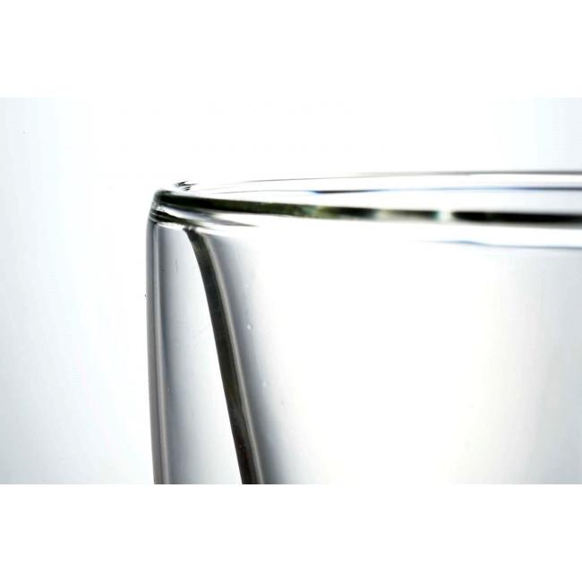 Стъклена двустенна чаша 340мл DRINK&DESIGN-(10355/01) (RM 376) - Luigi Bormioli 