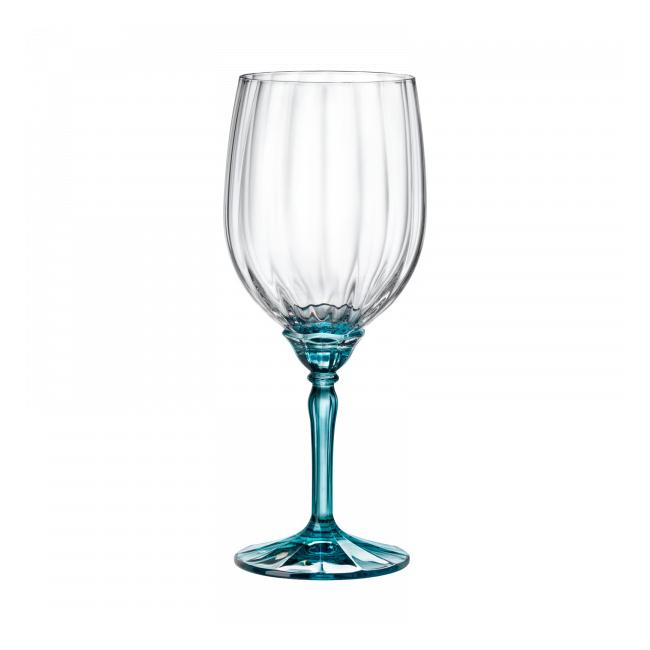 Стъклена чаша за червено вино, 535мл, FLORIAN BLUE-(1.99419) - Bormioli Rocco