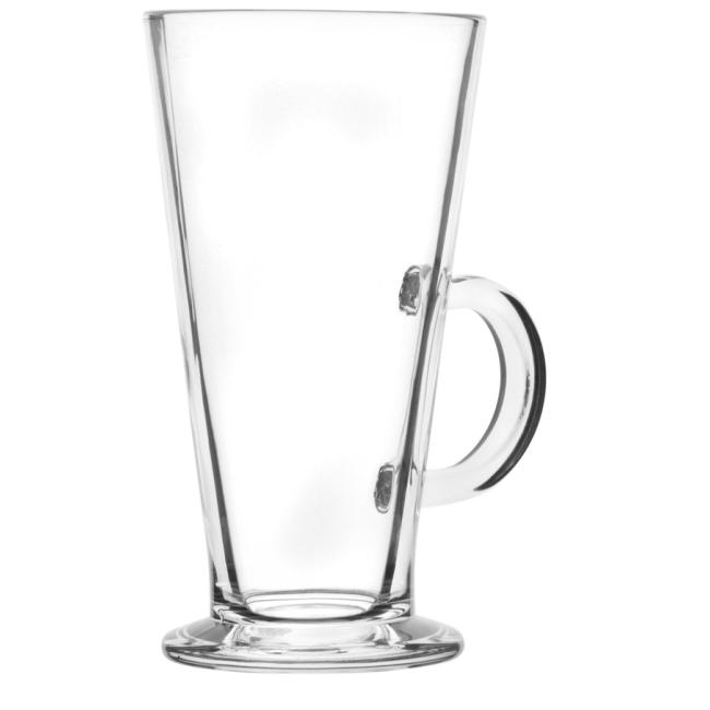 Стъклена чаша за топли напитки Boston 280мл ф7,6xh14,5см (Z21910-1) - Horecano