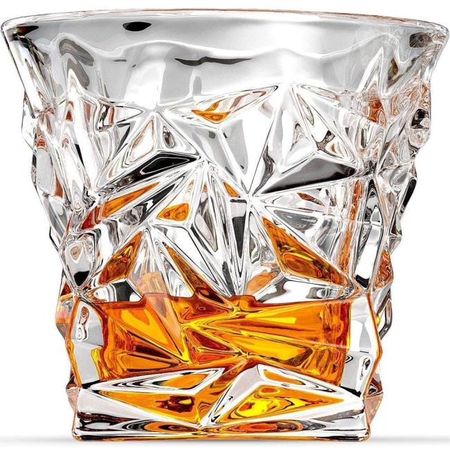 Стъклена чаша за уиски 255мл. ф9.8x6.3xh8.9см. HORECANO-ROCK-(309IC/BHA6)