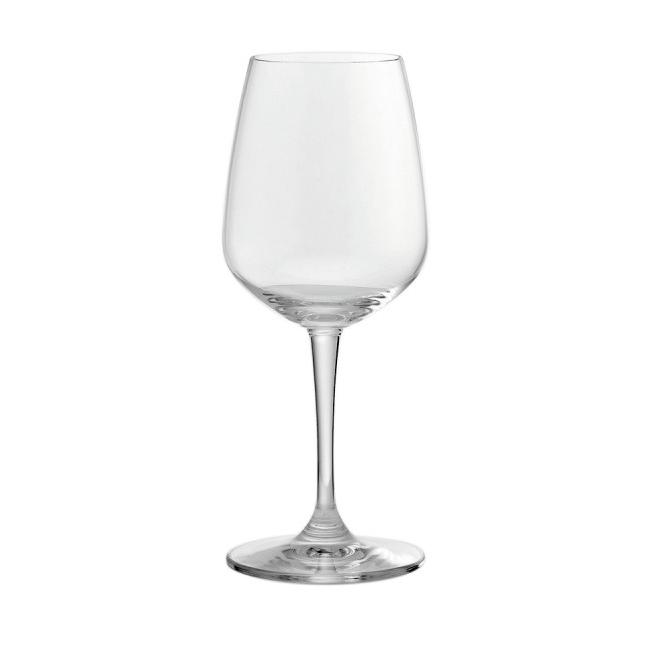 Стъклена чаша за вода / безалкохолни напитки  на столче 370мл  OCEAN-LEXINGTON-(1019G13)
