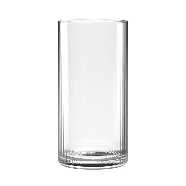 Стъклена чаша за вода / безалкохолни напитки висока 370мл OCEAN-PULSE-(1B24613)