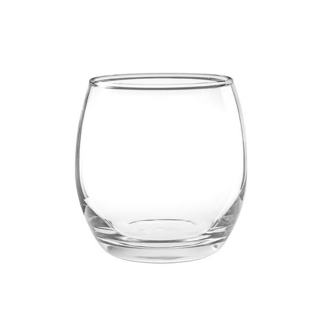 Стъклена чаша за  уиски / алкохол 343мл  