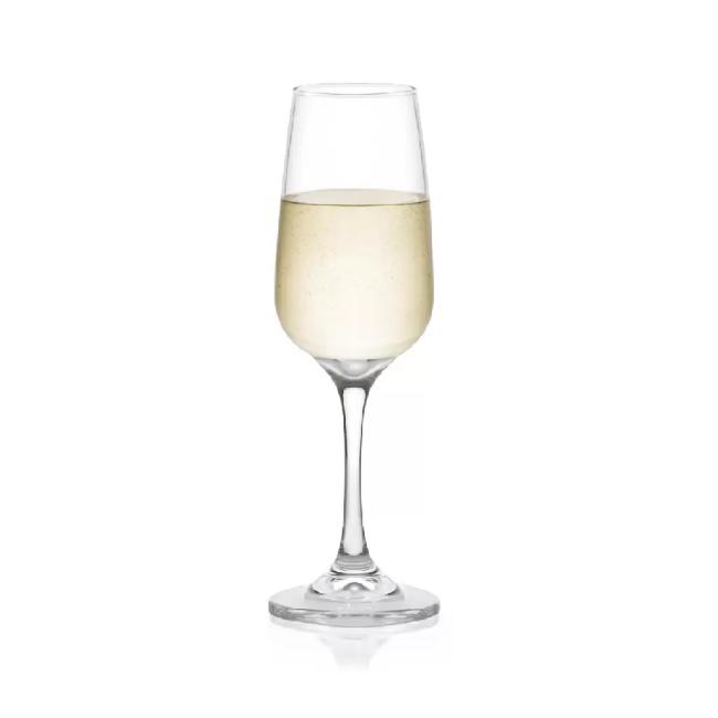 Стъклена чаша за шампанско 247мл ф5xh21,3см TRENTINO-(5482AL24) - Cristar