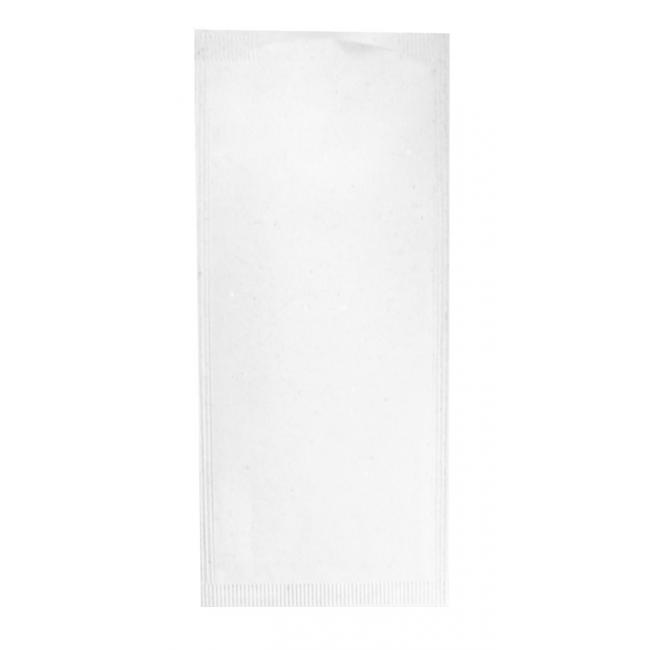 Хартиен джоб за прибори със салфетка без декор бял 11x25см (BBOOCC)-ПАКЕТ 125бр LUNI PAPER - Horecano