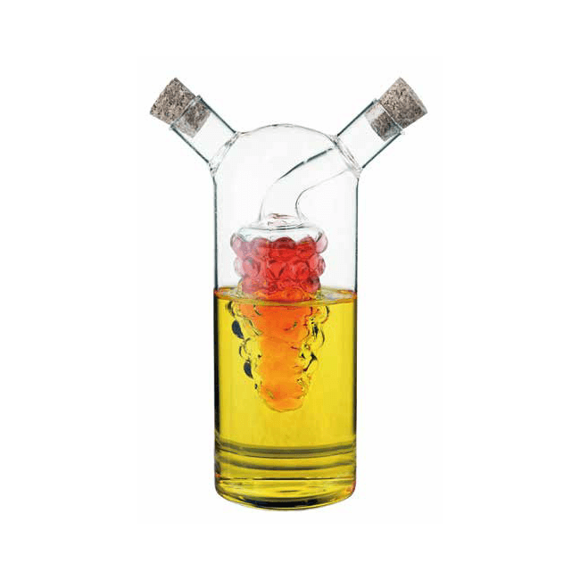 Стъклена бутилка за оцет/олио комбинирана Easy Life (6B42200A)