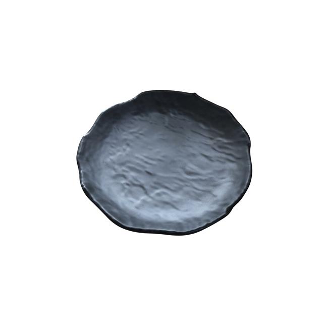Меламинова чиния  NormaPlate 20xh2.8см черна  KN-(43020 BL) - Kulsan