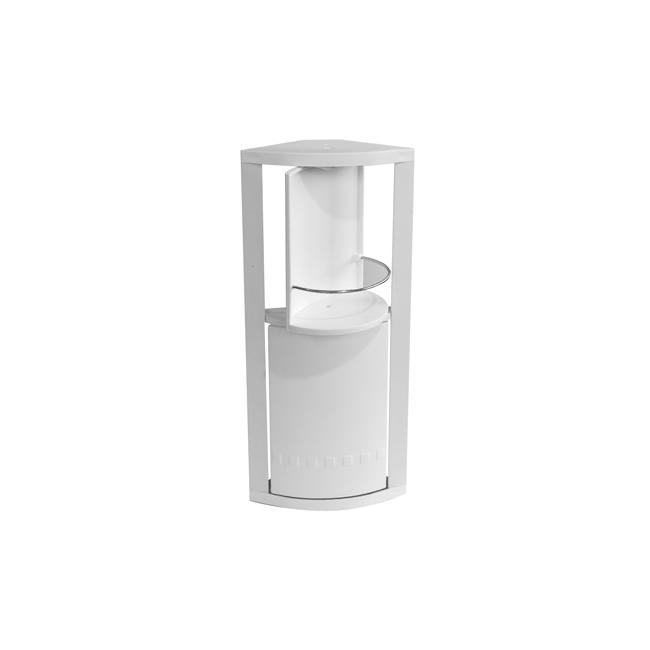 Пластмасово шкафче  за баня  ъглово с 2 вратички PN-(S-03-01)  - Primanova