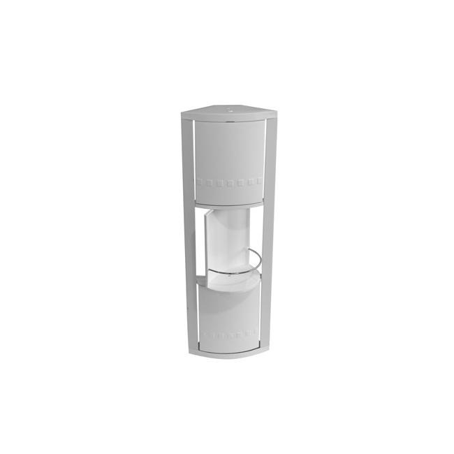 Пластмасово шкафче  за баня  ъглово с 3 вратички PN-  (S-01-01) - Primanova