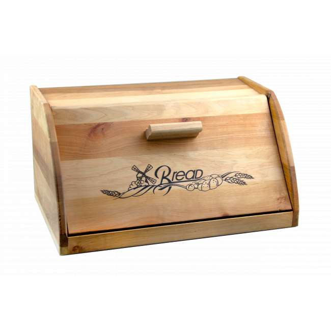Дървена кутия за хляб 37х24хh19см (8920) - Maysternya