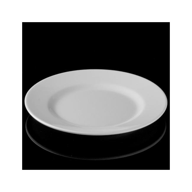 Меламинова чиния бяла  ф25см  (LOK25) - Horecano