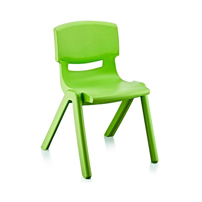 Пластмасово детско столче 35x40xh58см зелено KIDS-(TRN-049-03) - Horecano