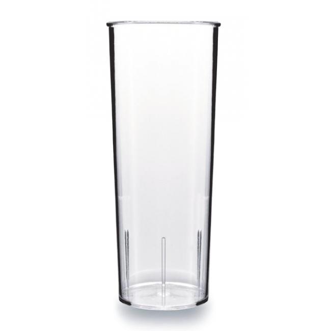 Поликарбонатна чаша  за коктейли 1л  9,6xh24см прозрачна RK-(RT.C100) - Rubikap