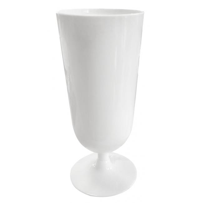 Поликарбонатна чаша за коктейли 460мл RK-PREMIUM WHITE-(GB.48) - Rubikap