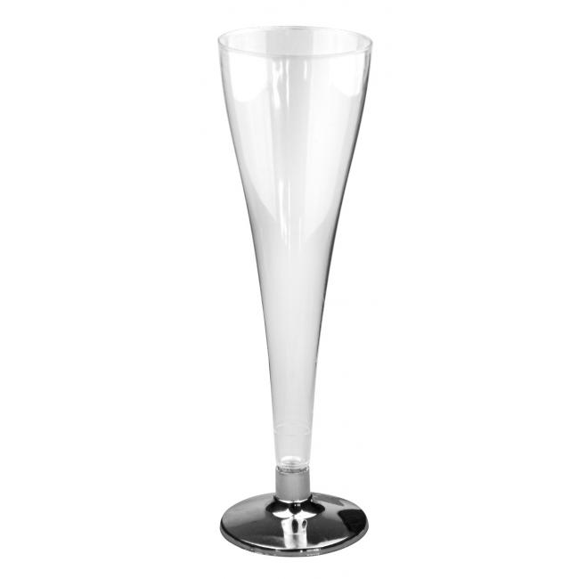 Чаша със сребърна основа, 120мл, полистирен, RK-(DC.120-PS303) - Rubikap
