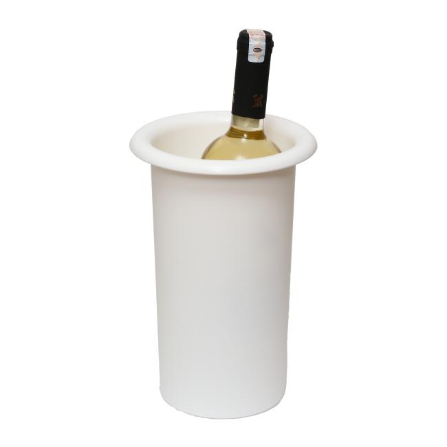 Поликарбонатен охладител за вино бял ф16xh24см RK-(BK.W10-PP002) - Rubikap