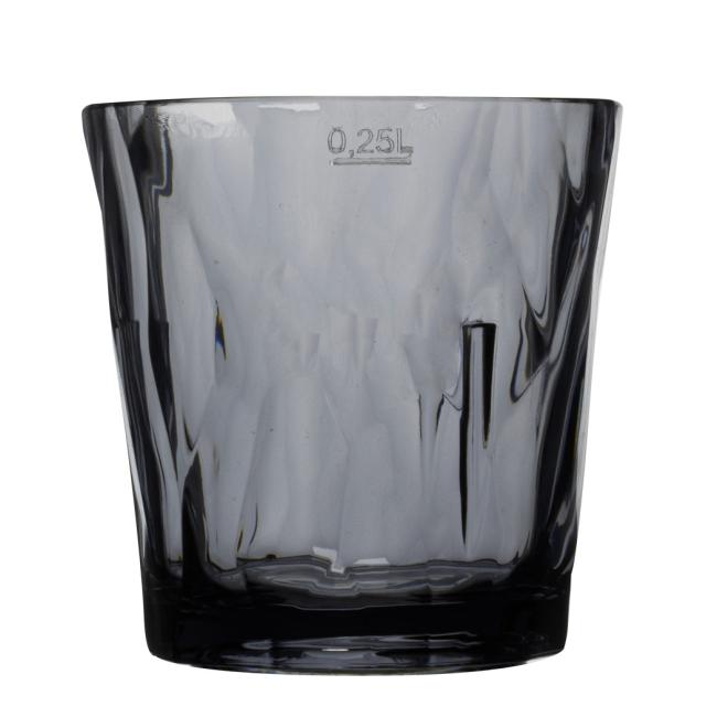 Поликарбонатна чаша ниска 250мл DIAMONT FUME RK-(EX.DT250 - PC087) - Rubikap