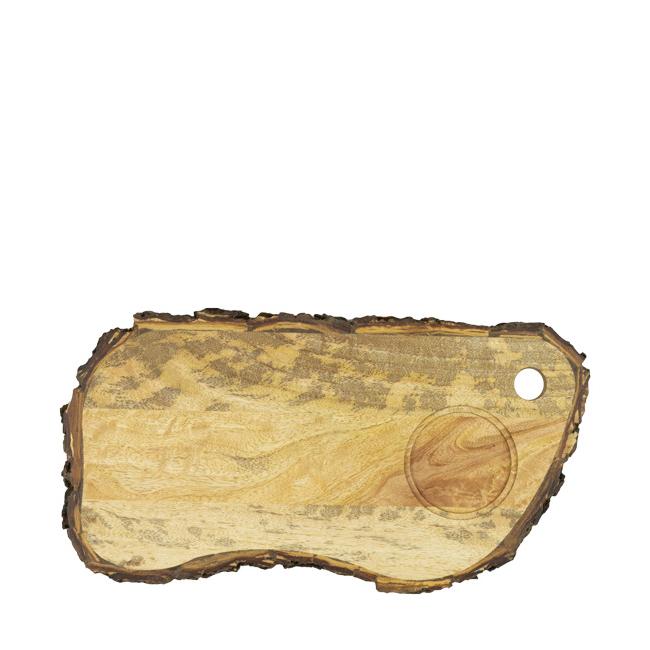 Дървена дъска за презентация ORGANIC 32x16xh2см ALAS-(SWP-090621-B1S)(mango wood) - Horecano