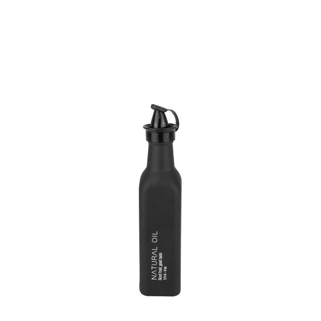Стъклена бутилка за зехтин URLA 250мл черна M-152072-023 - Horecano