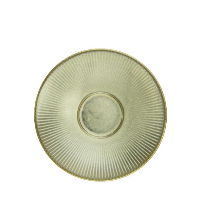 Порцеланова чинийка за чаша 110мл ф13см MOSS-(ZA0295-5) - Horecano