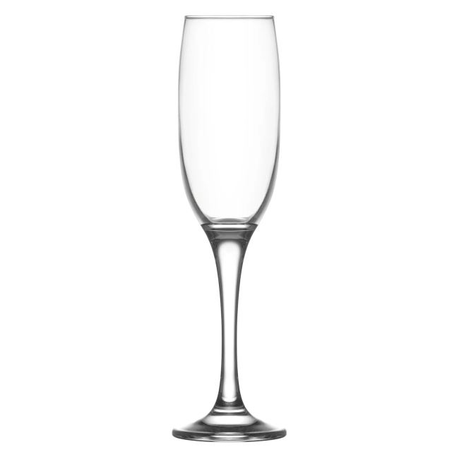 Стъклена чаша на столче за шампанско 220мл  VEN 541 - Lav