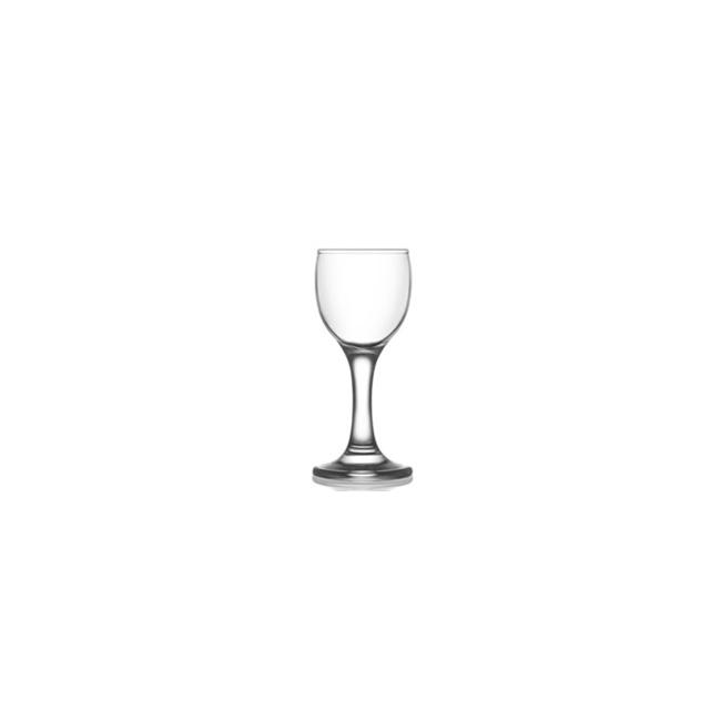 Стъклена чаша на столче за ракия / аператив 55мл MIS 509 - Lav