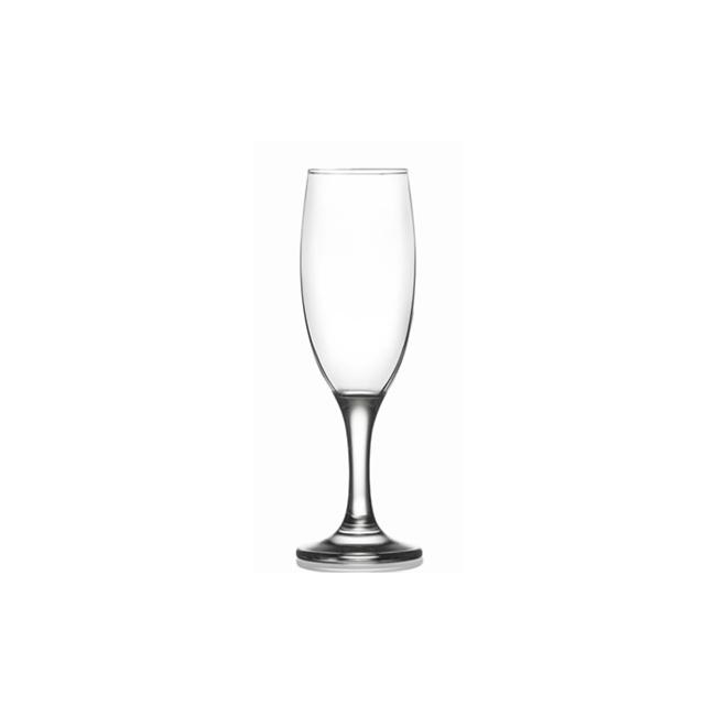 Стъклена чашa на столче за шампанско 190мл LAV-MIS 535 