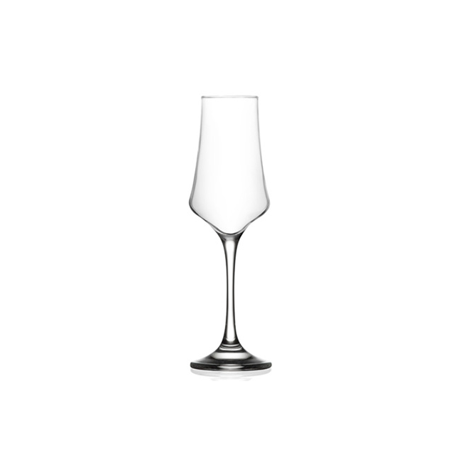 Стъклена чаша на столче за шампанско 225мл  CRM 534 - Lav