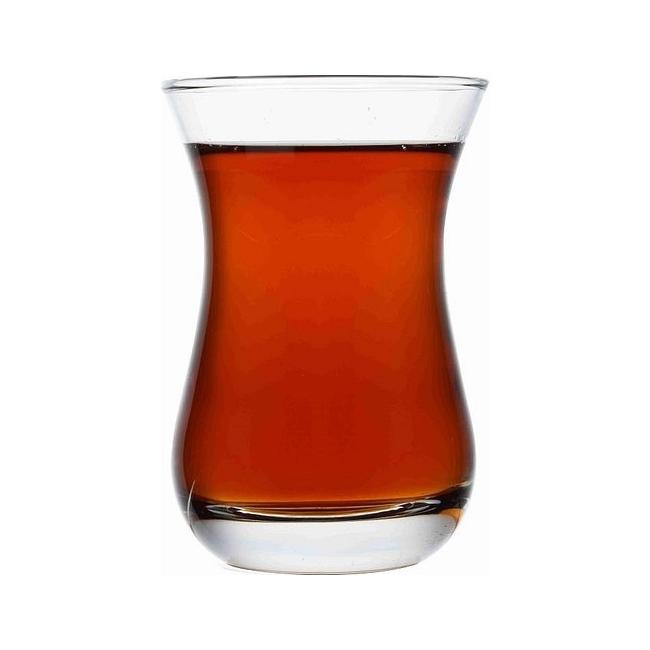 Стъклена чаша за турски чай  / топли напитки 165мл  AJDA 315 - Lav