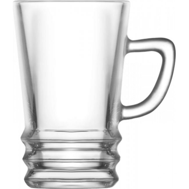 Стъклена чаша за чай  / топли напитки 110мл ELG 429 - Lav